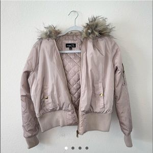 Beige Winter Coat